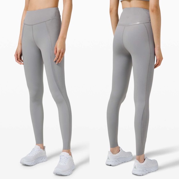 lululemon athletica Pants - NWT Lululemon Gloss Trim Run High Rise Tight 28”